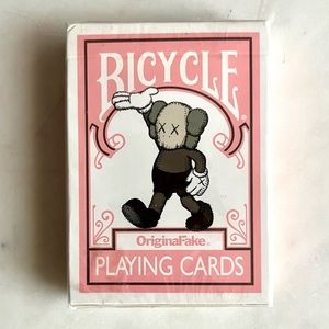 KAWS x Original Fake Bicycle Playing Cards Rare